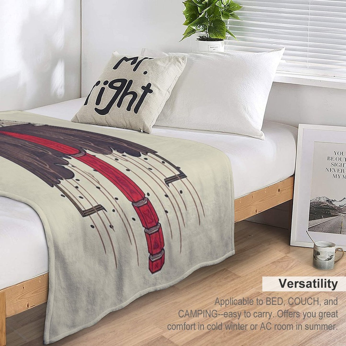 The Lost Obelisk Throw Blanket