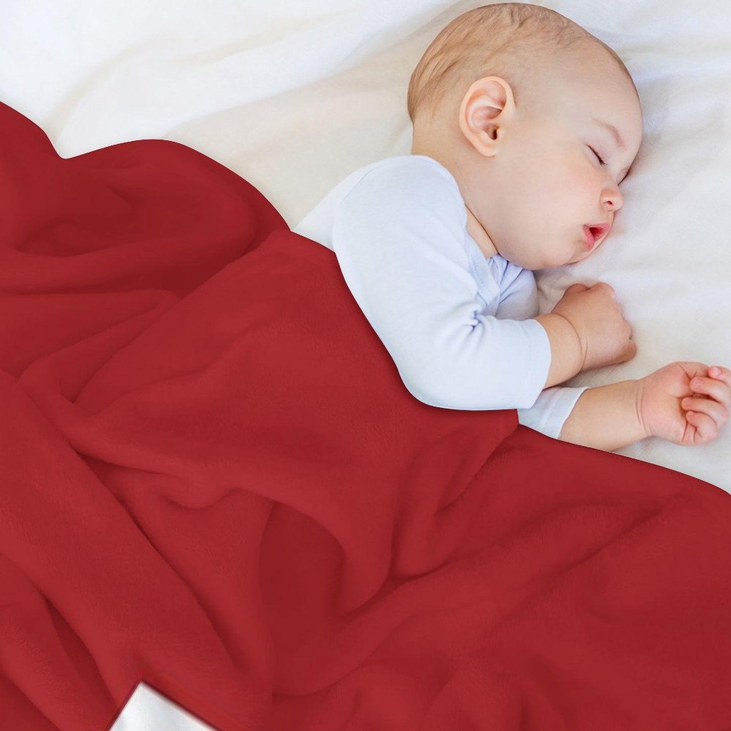 Swiss Cross Red Throw Blanket