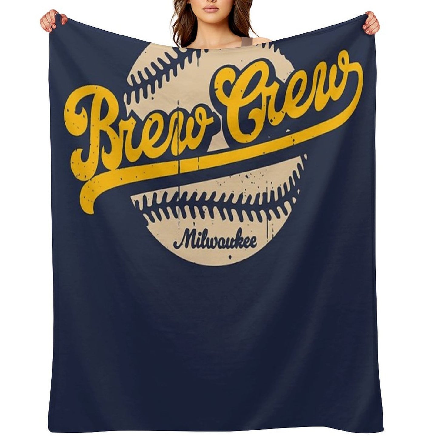Brew Crew Classic Throw Blanket