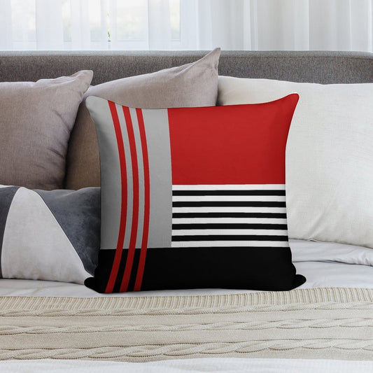 Colorful Geometry Soft Easy Maintenance Throw Pillow