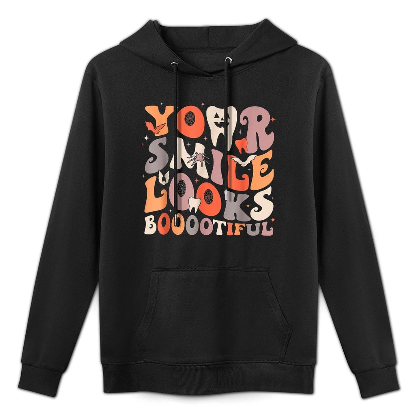 Your Smile Look Bootifulth Dentist Halloween Durable Construction Hoodie