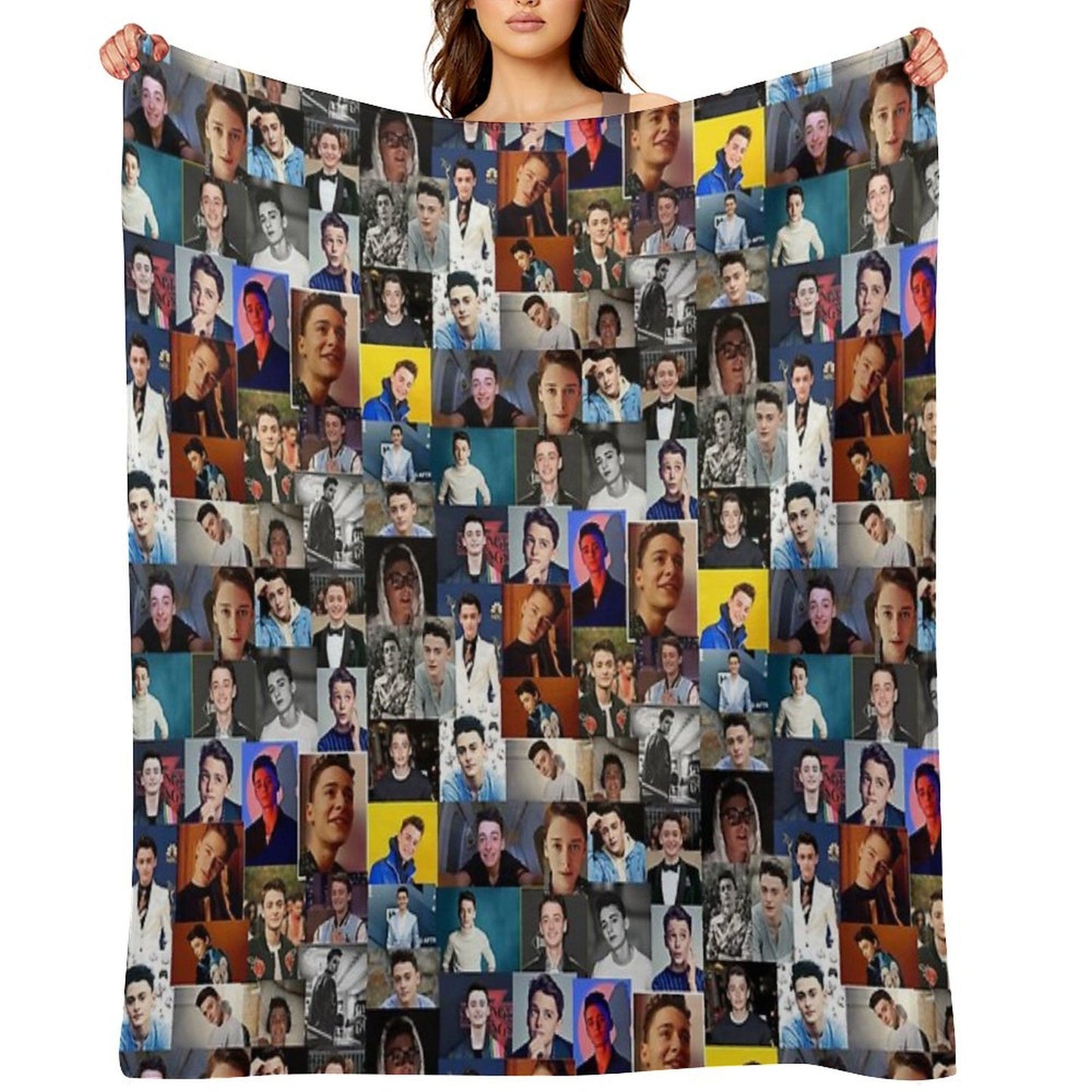 Noah Schnapp Throw Blanket