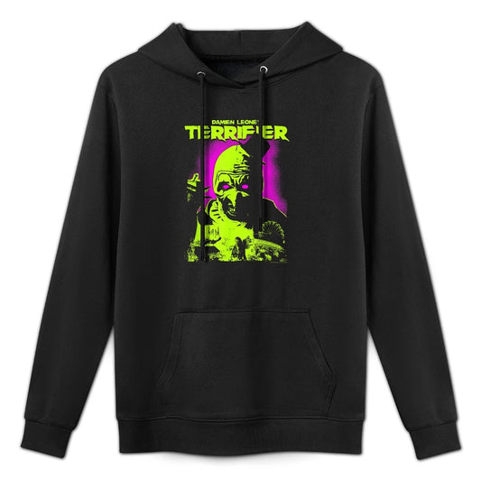 Terrifier Glowing Eyes Art Neon Poster Horror Moisture-Wicking Hoodie