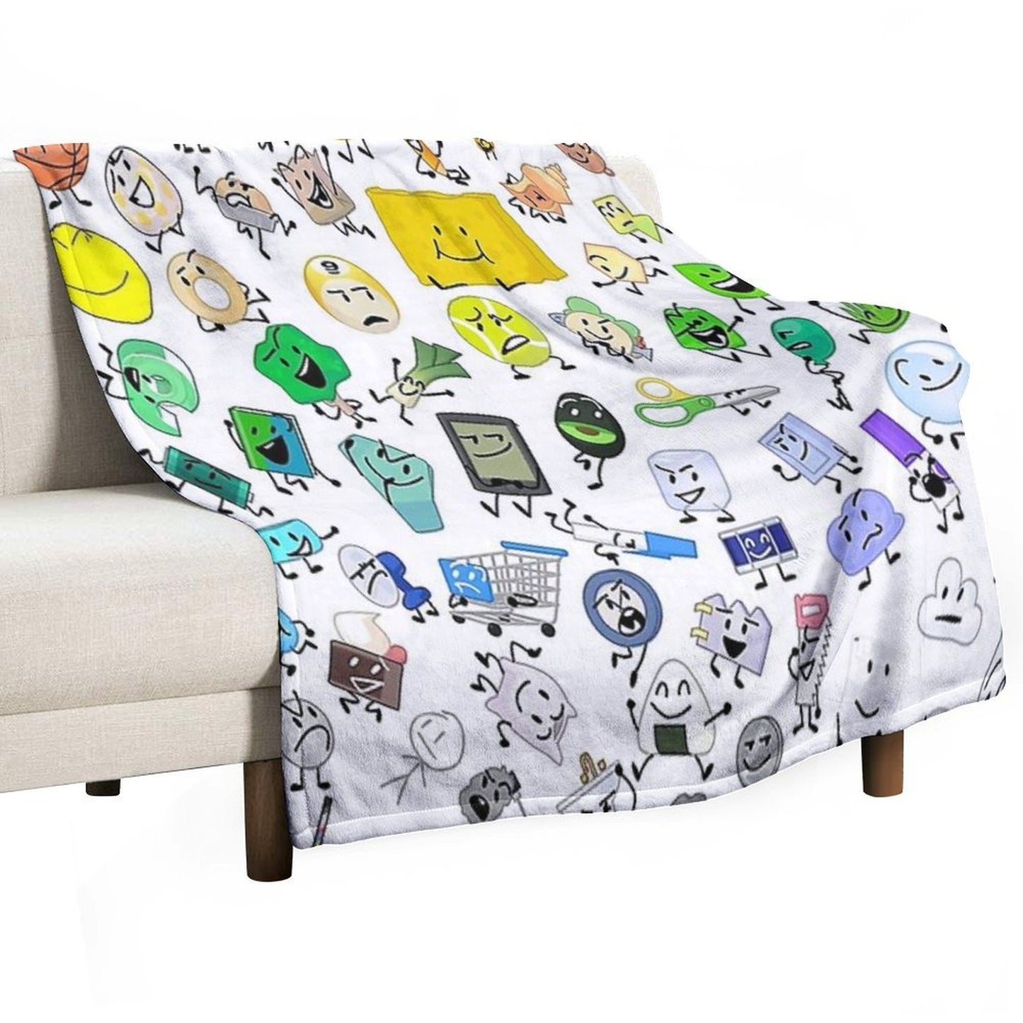 BFB And TPOT Full Cast Throw Blanket