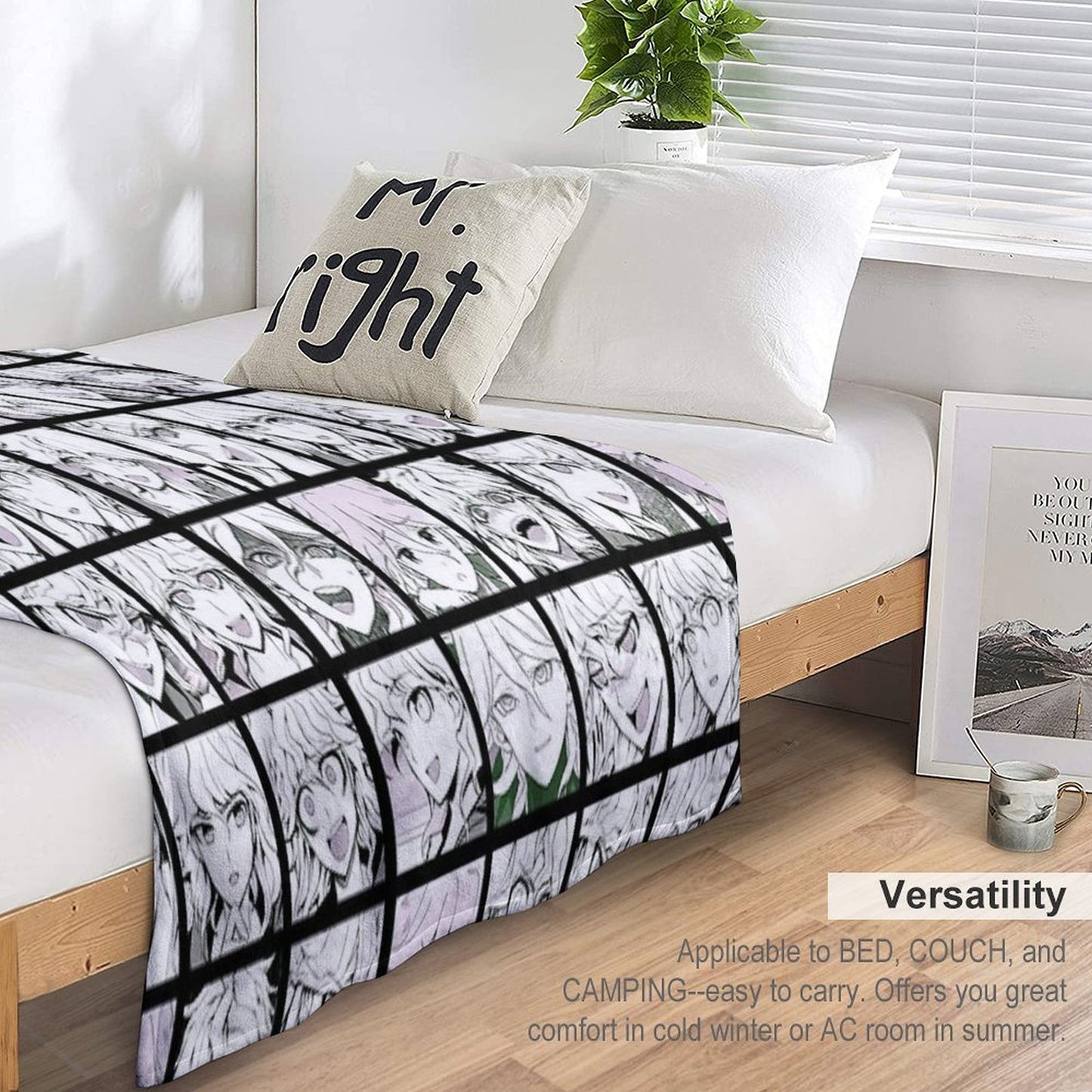 Nagito Manga Collection (Colored) Throw Blanket