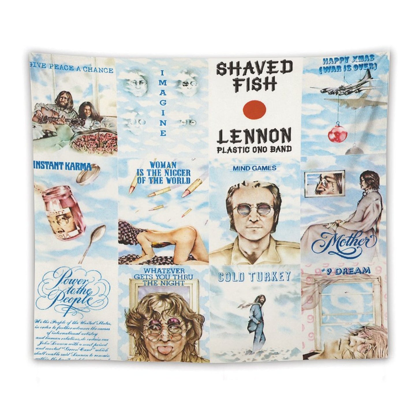 Shaved Fish Tapestry