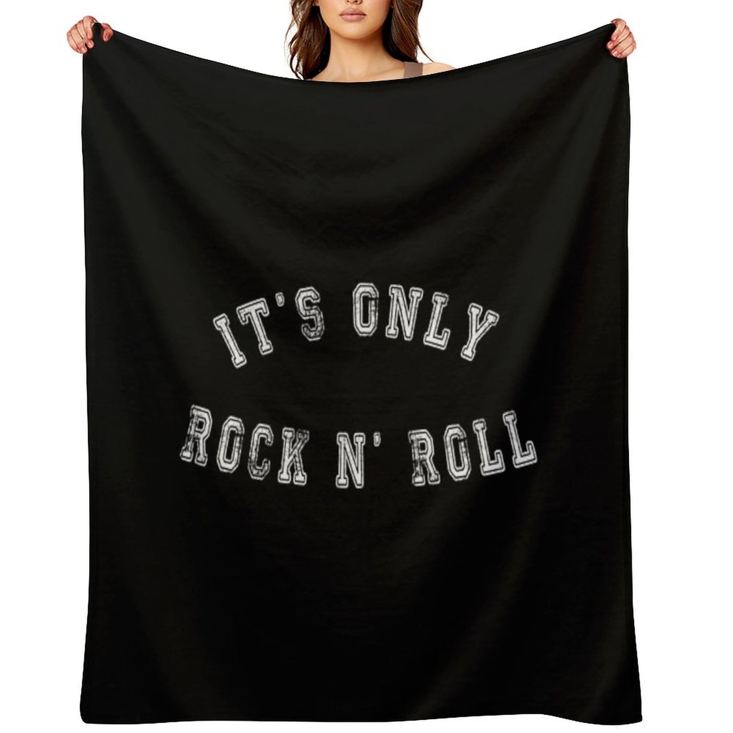 It's Only Rock And Roll - Rolling Stones Throw Blanket