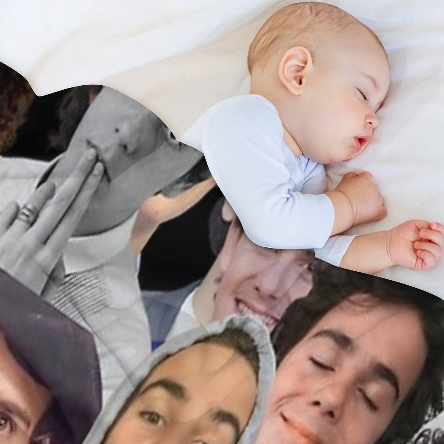 Jack Dylan Grazer Photo Collage Throw Blanket