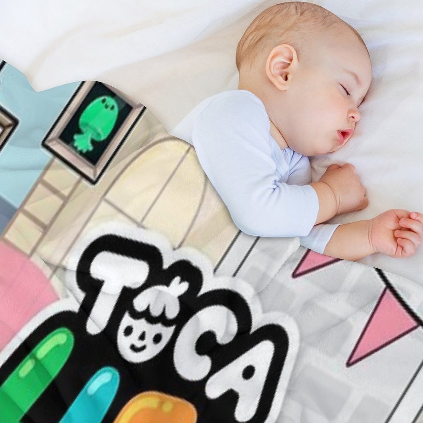 Toca Boca Life Throw Blanket