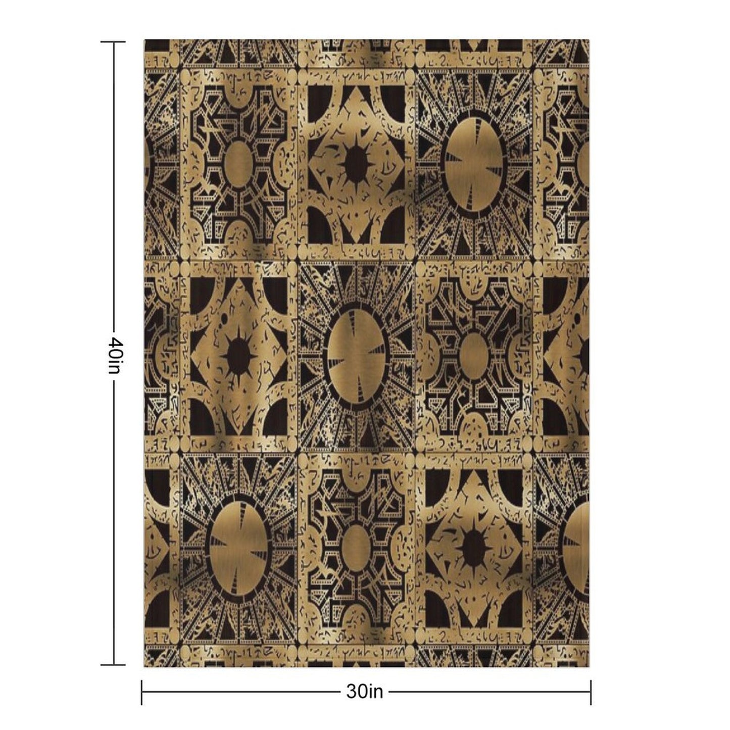Lament Configuration Spread Throw Blanket