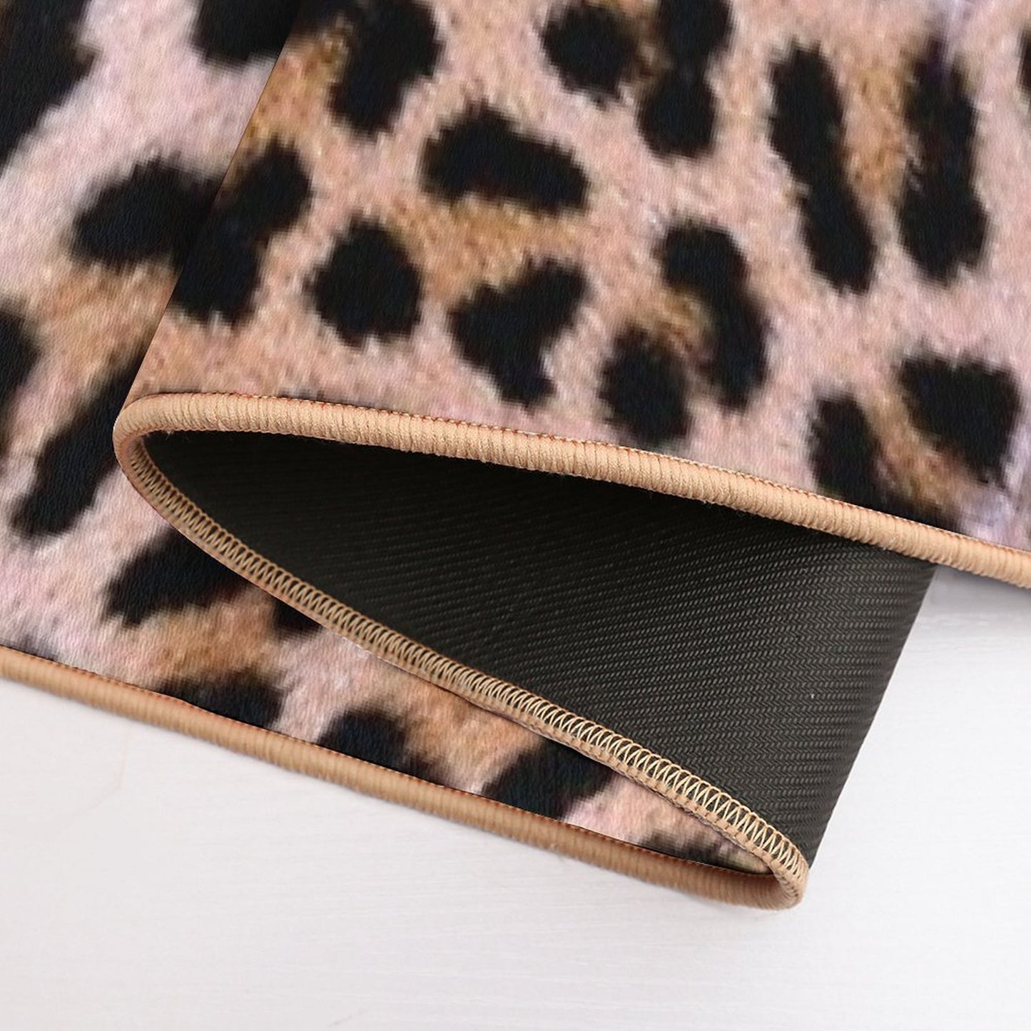 Cheetah Print Eco-Friendly Bath Mat