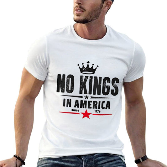 Womens No Kings In America Since 1776 Durable T-Shirt