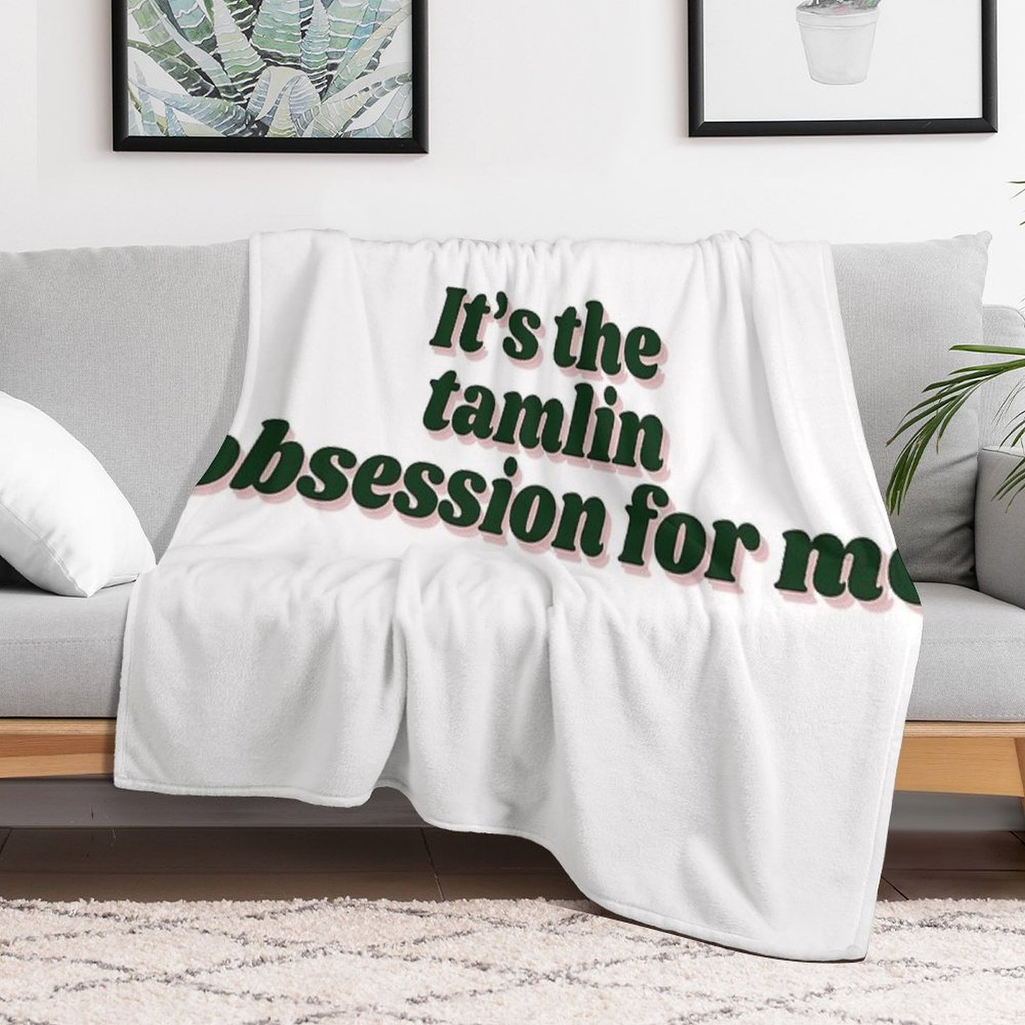 It's The Tamlin Obsession for Me Throw Blanket