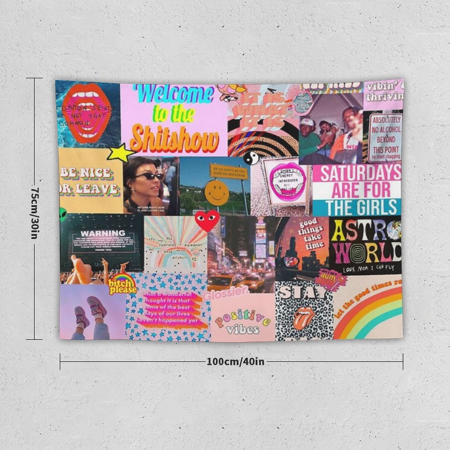 VSCO Collage Tapestry