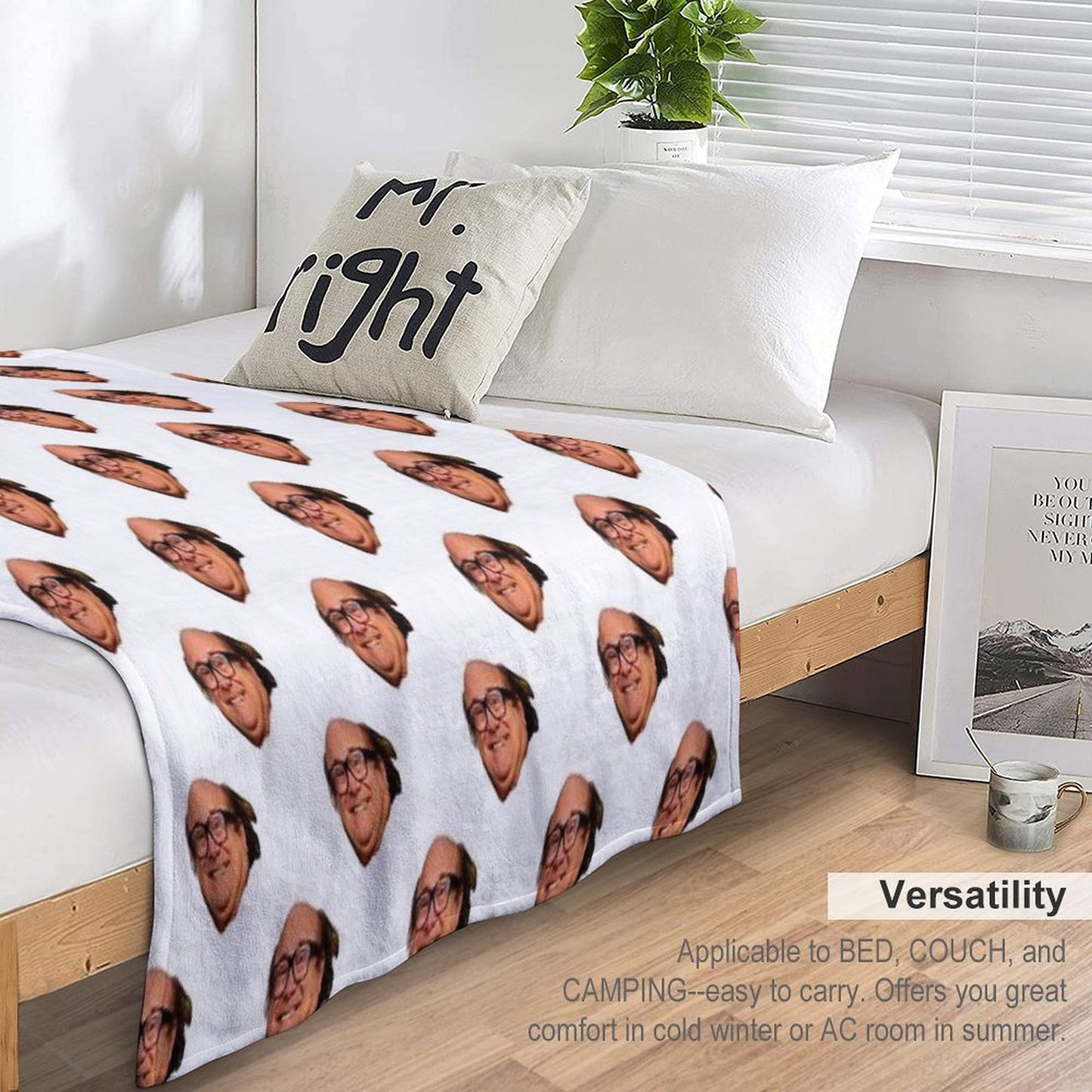 Danny Devito Throw Blanket