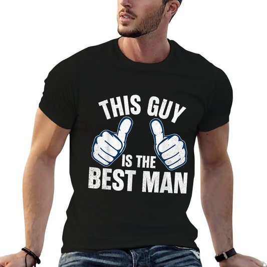 Best Man Bachelor Supplies Party Wedding T-Shirt