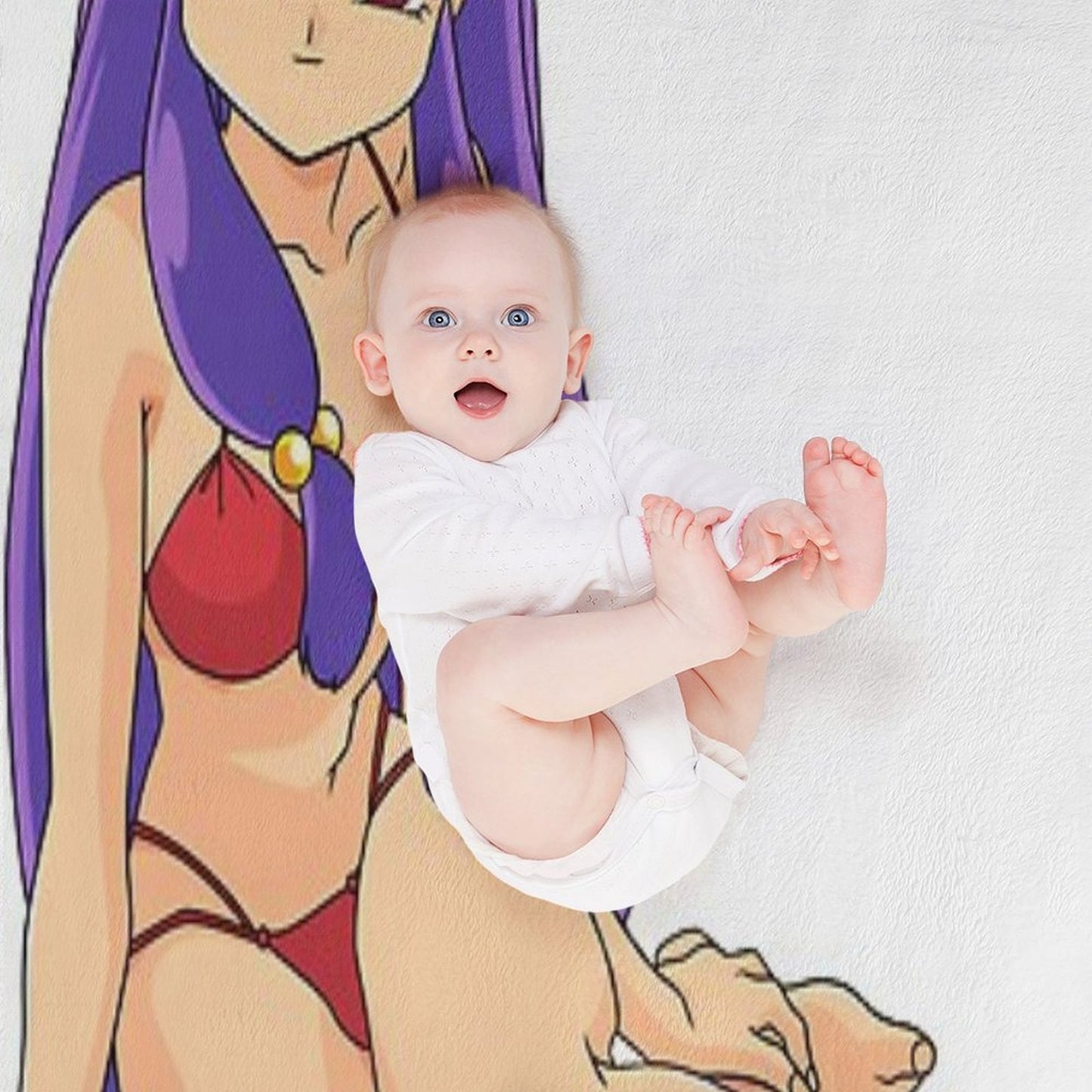 Rank 12 Shampoo Bikini Png HD Throw Blanket