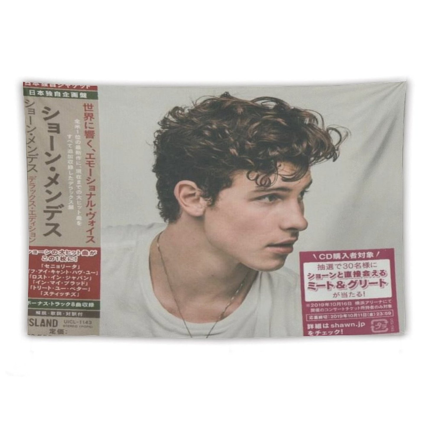 Shawn Mendes {Japan Deluxe Edition) Tapestry