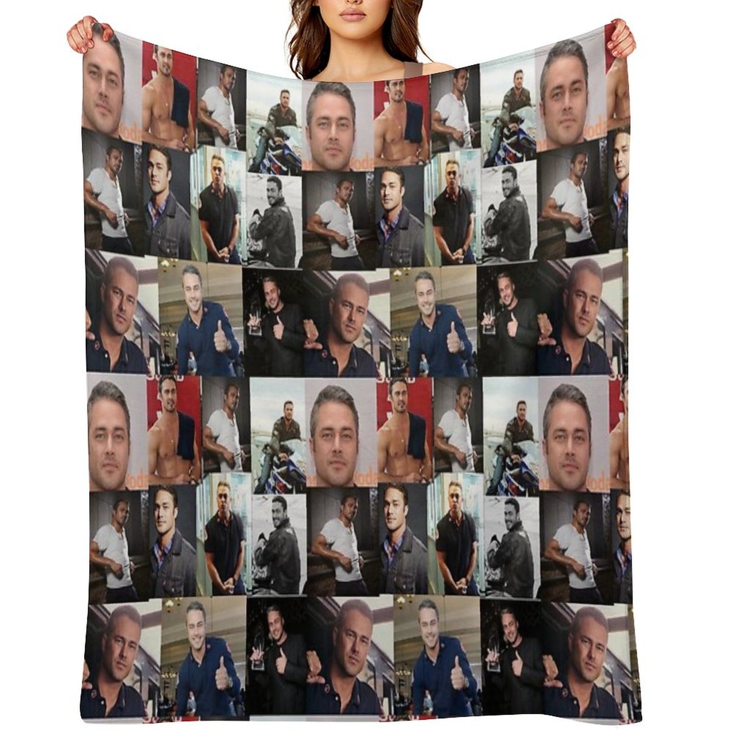 Taylor Kinney Or Kelly Severide Throw Blanket