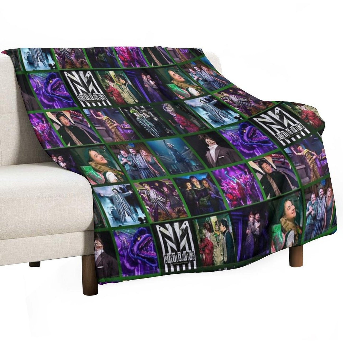 Beetlejuice Musical Throw Blanket