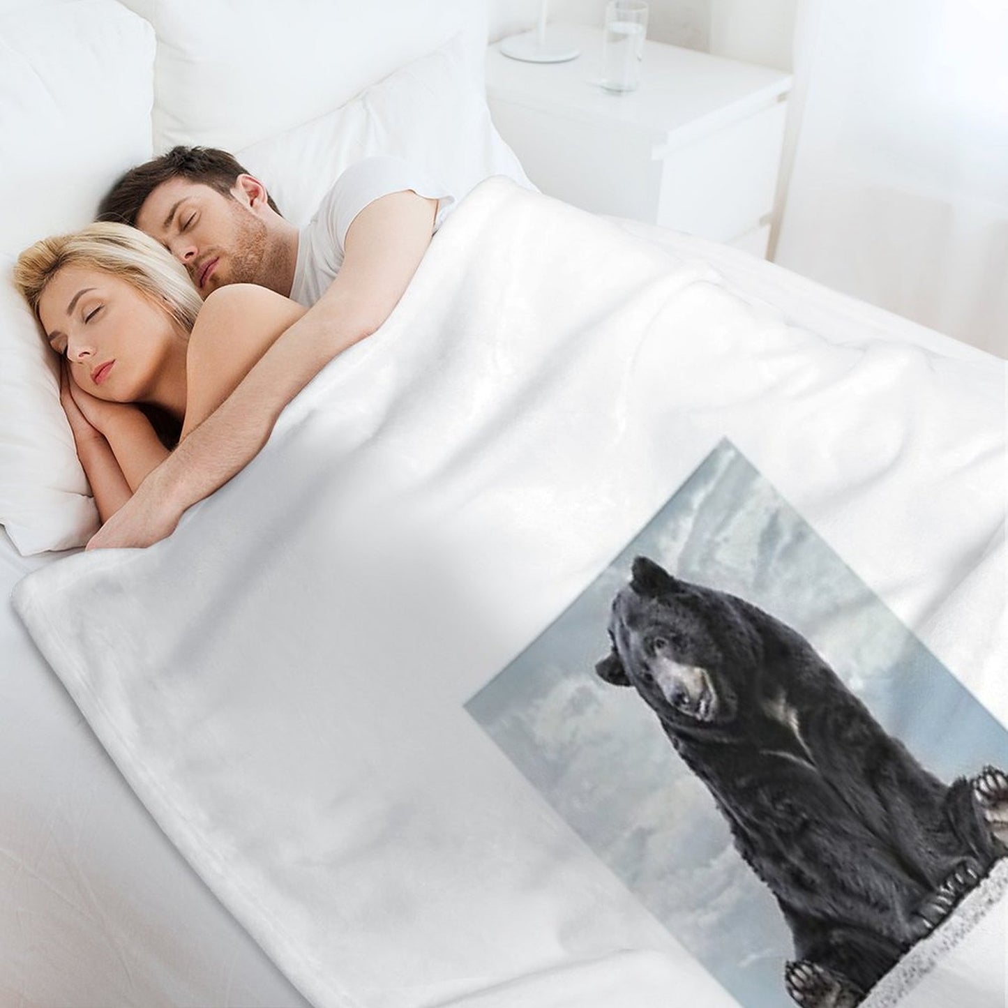 Lions & Tigers & Bears, Oh My! Throw Blanket