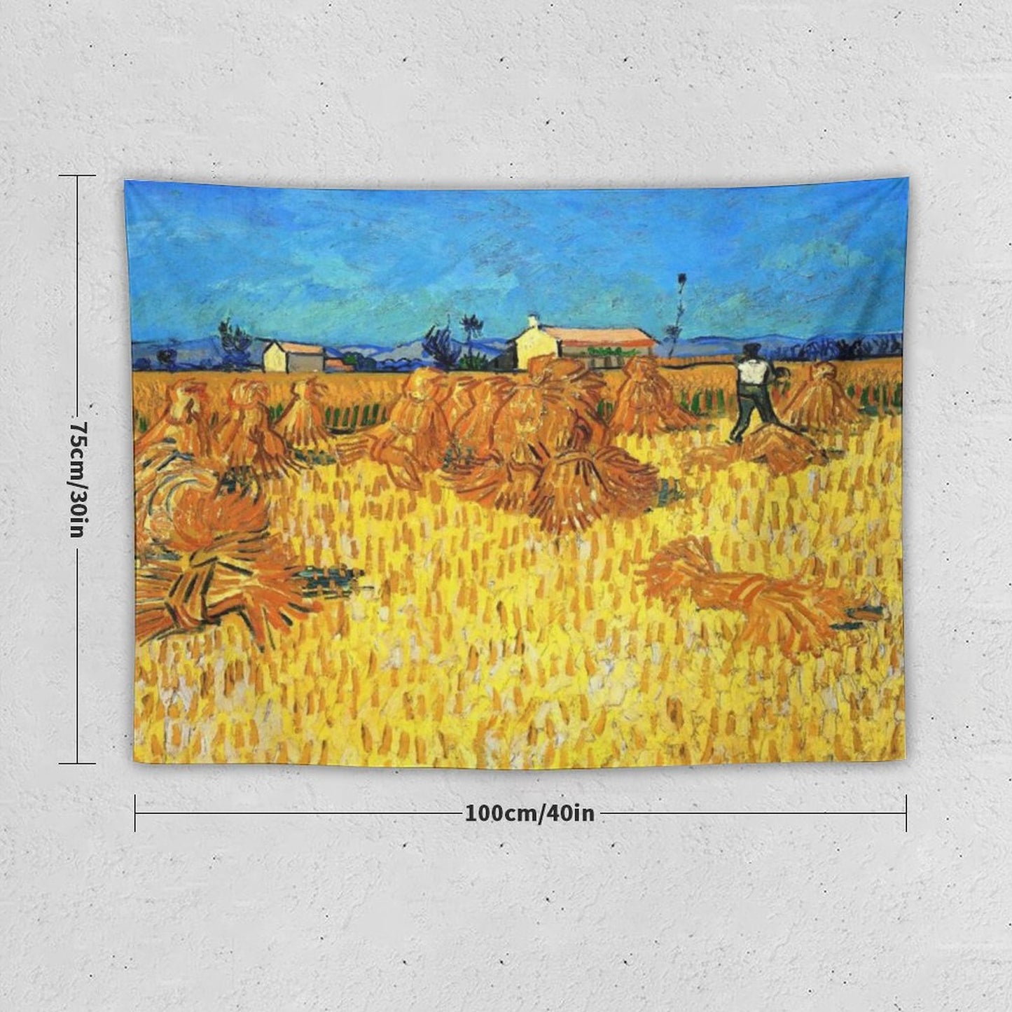 Van Gogh’s Harvest in Provence Tapestry