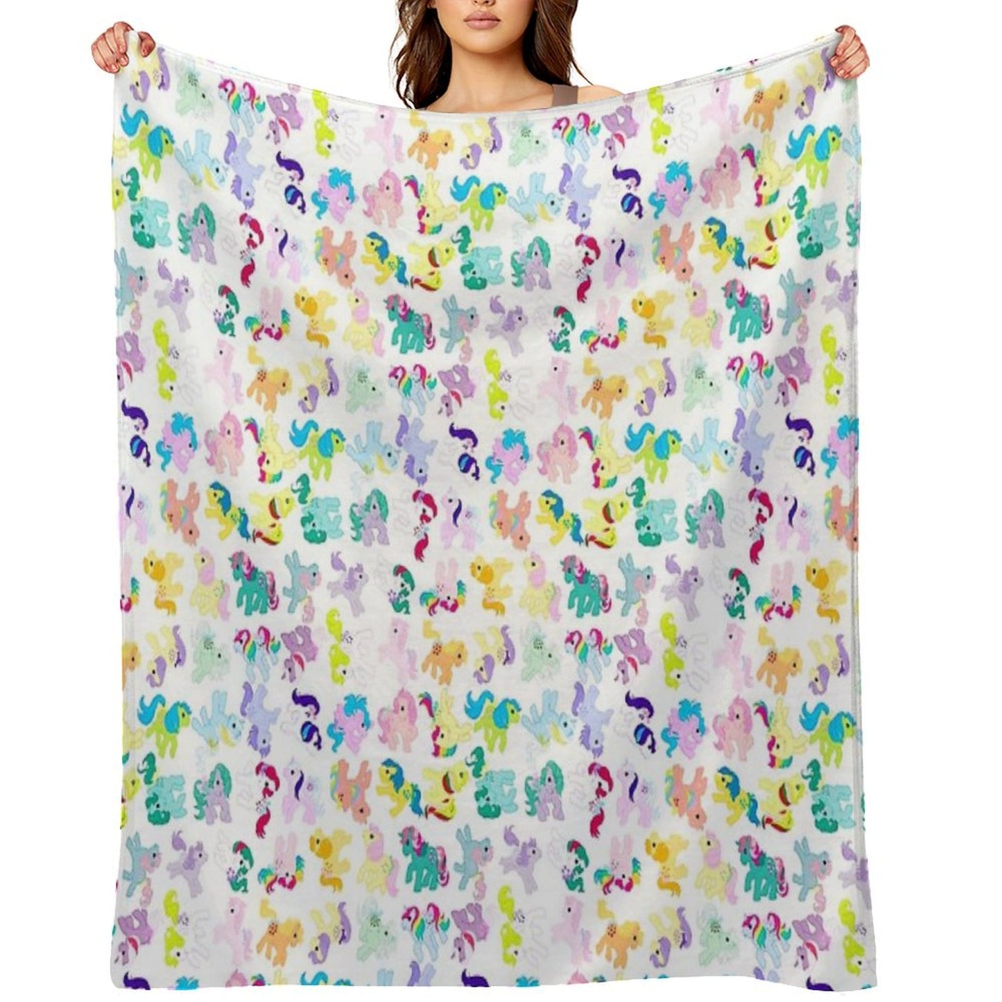 MLP All Over Me Throw Blanket