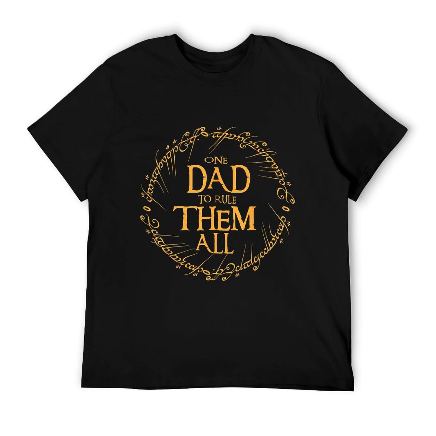 One Dad To Rule Them All, Vintage Father's Day Apparel T-Shirt