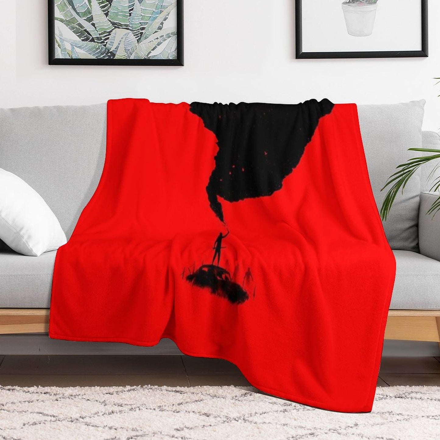 SOS Throw Blanket