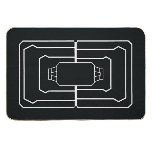 Rainbow 6 Siege Frost Trap Welcome Mat Siege Bath Mat