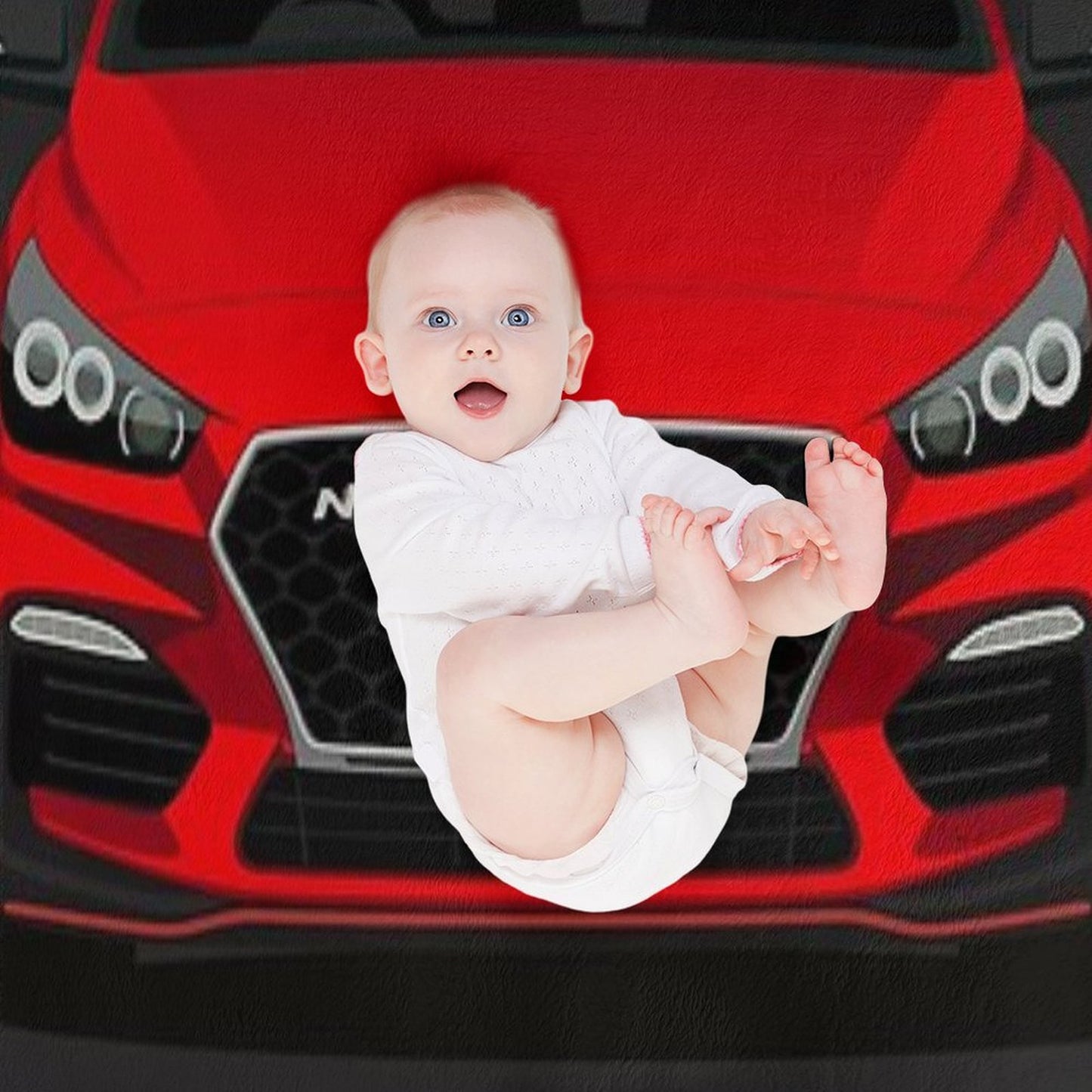 I30N (custom Red) Throw Blanket