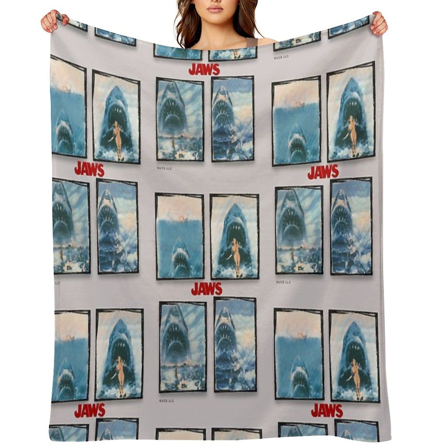 The Jaws Moments Throw Blanket