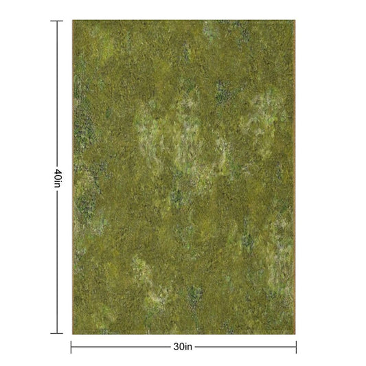 Grass Battlemat 36x36 Throw Blanket