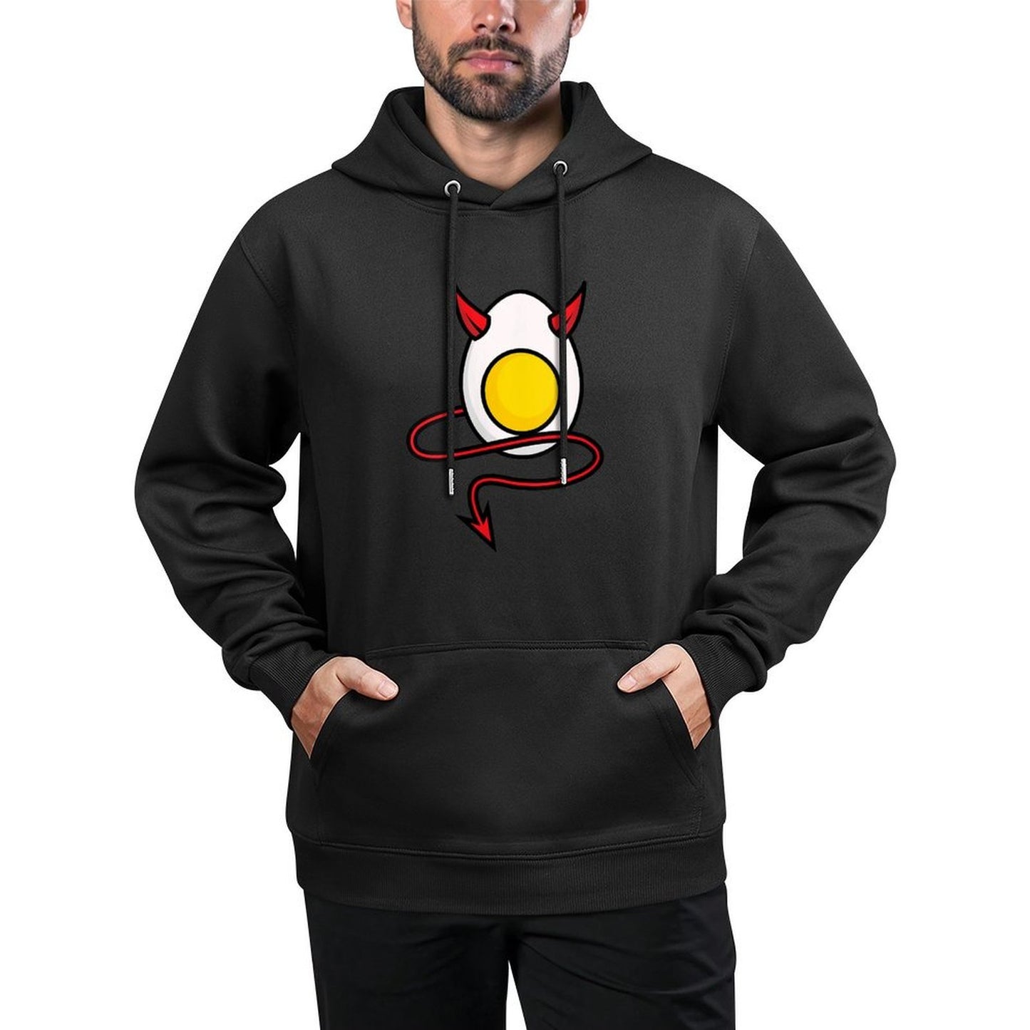 Womens Deviled Egg Halloween Cool Boiled Egg Funny Gift Durable Construction Hoodie