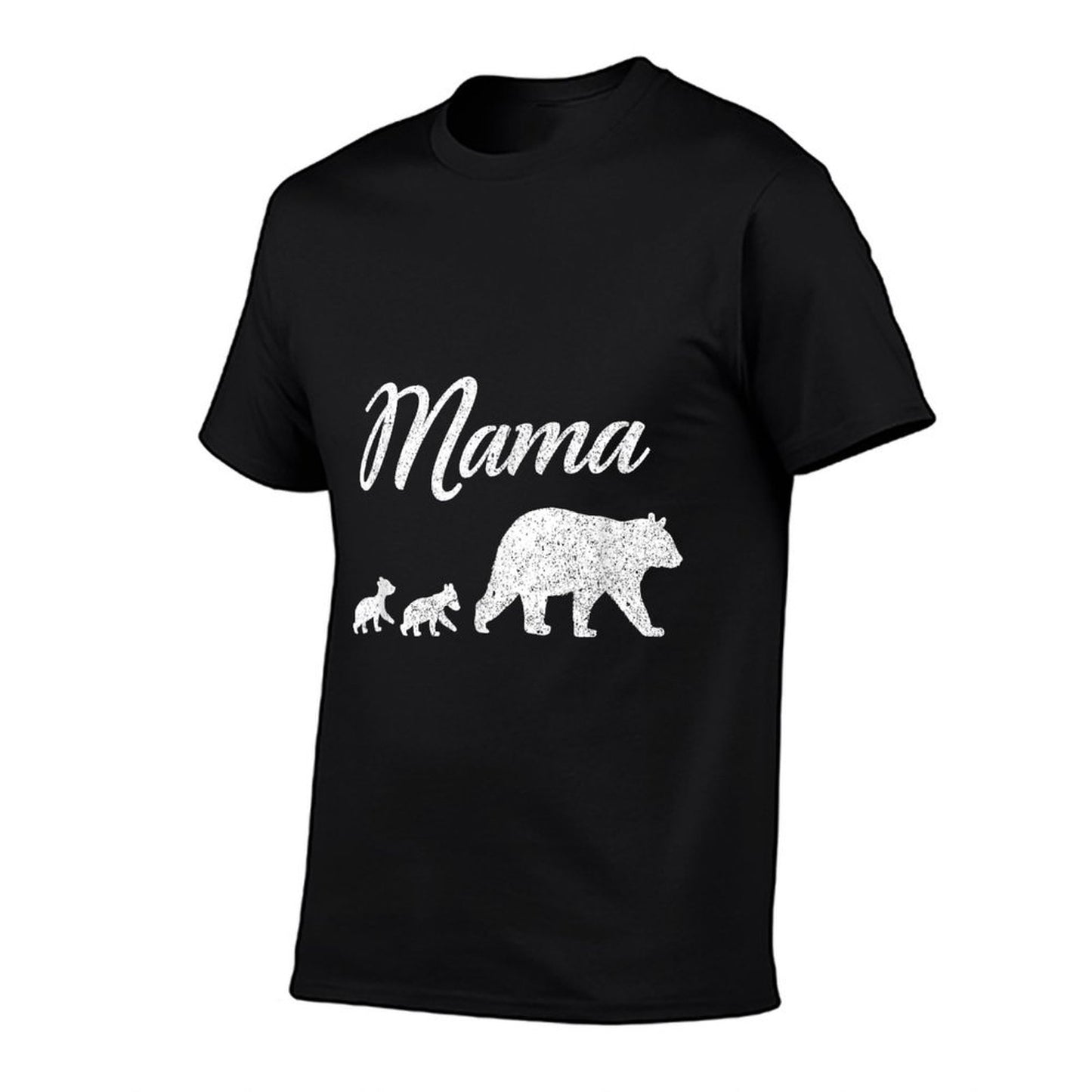 Mama Bear T Shirt With Two Cubs Twin Mom Mother's Day Gift T-Shirt