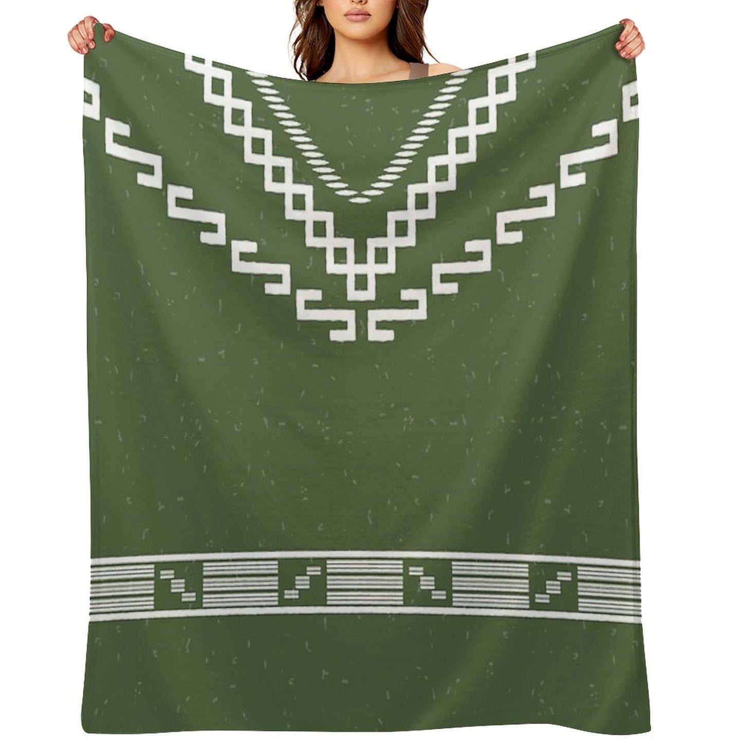 Poncho Throw Blanket