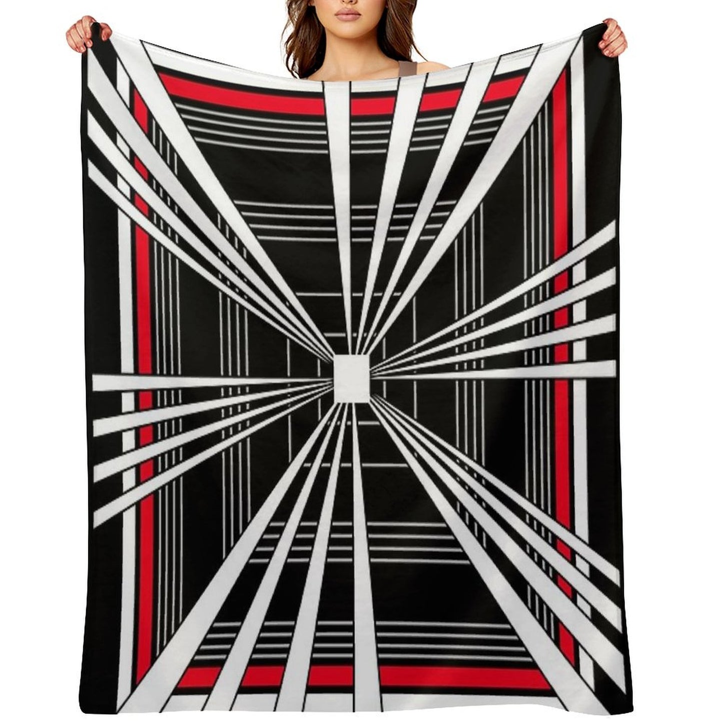 Tesla Plaid Mode Throw Blanket