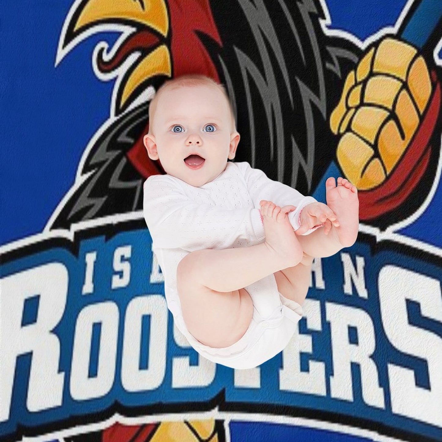 Iserlohn Roosters Throw Blanket