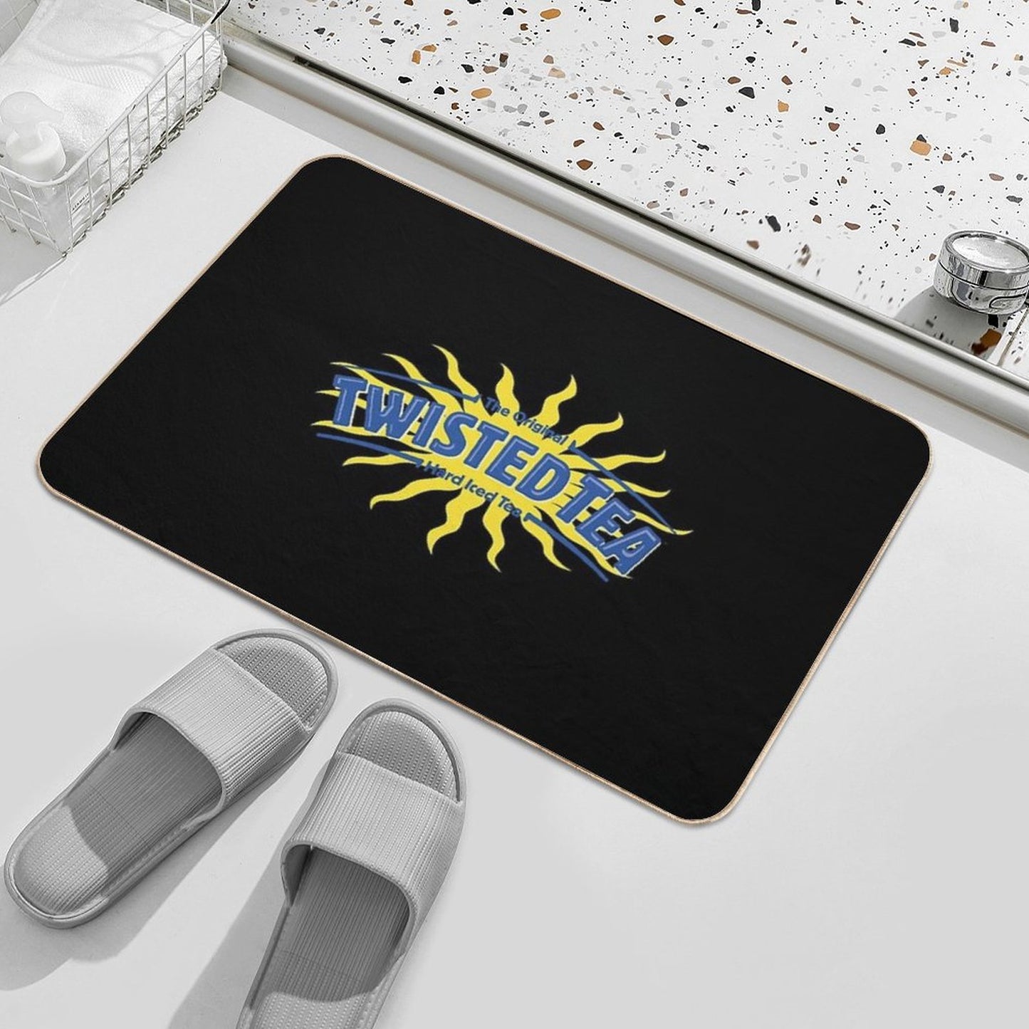 Twisted Tea Drink Bath Mat