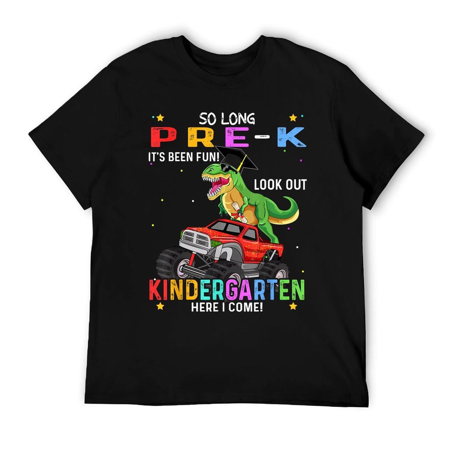 Pre K Graduation 2025 Pre-k Kindergarten Graduate Dinosaur T-Shirt