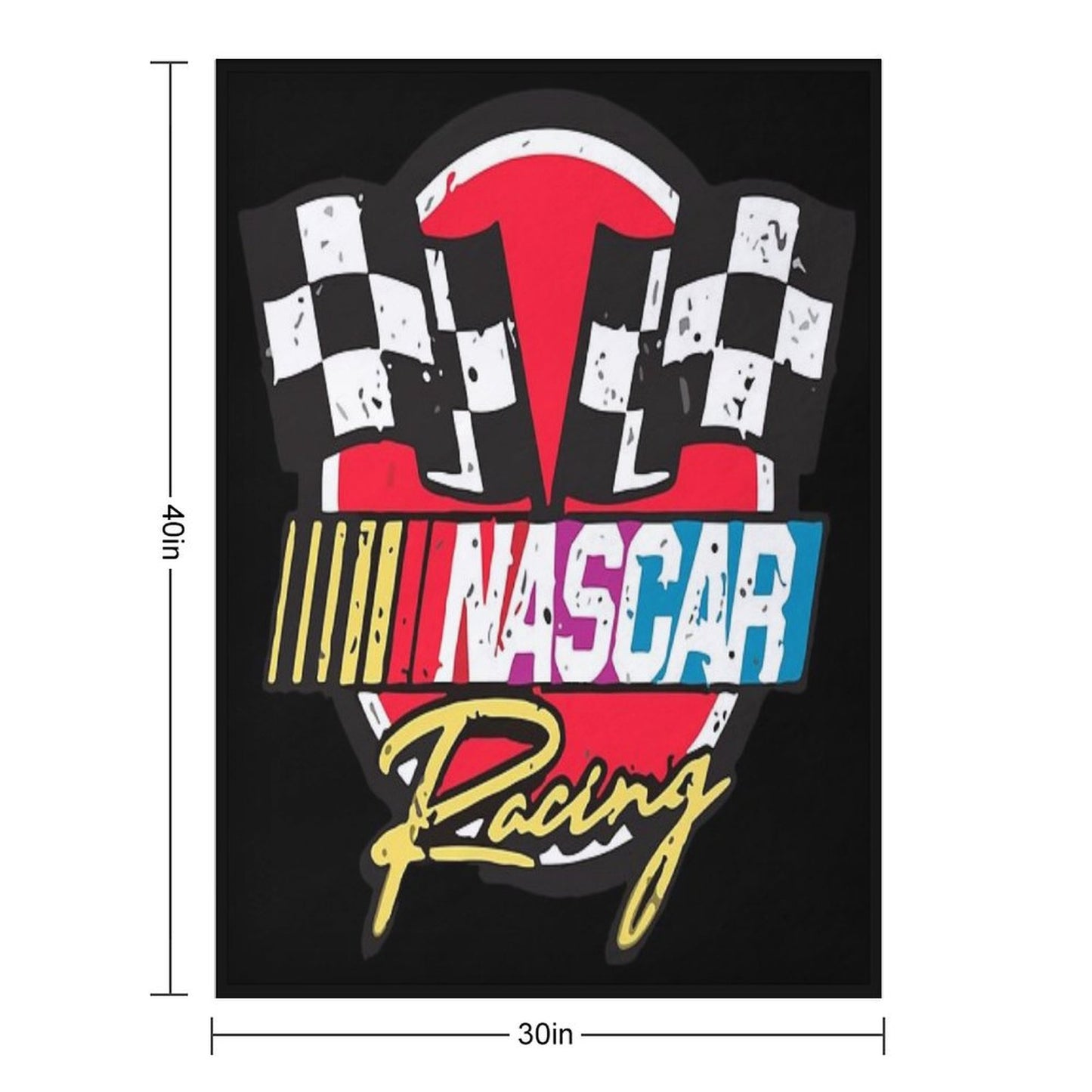 Nascar Throw Blanket