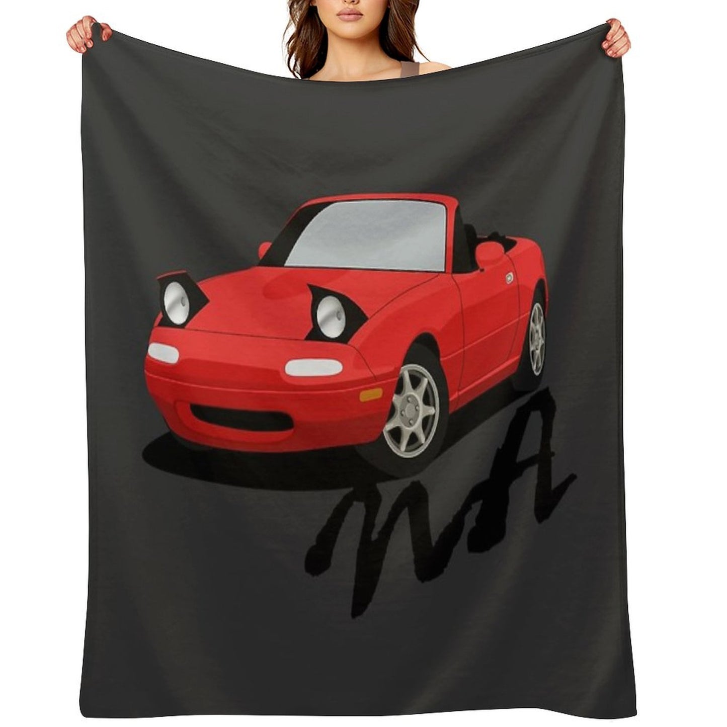 Miata NA Throw Blanket