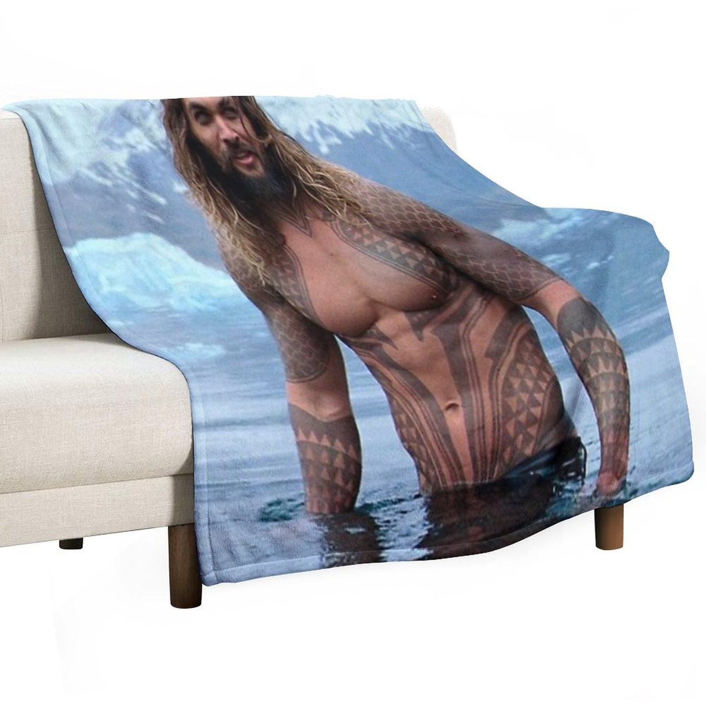 Jason Momoa Throw Blanket