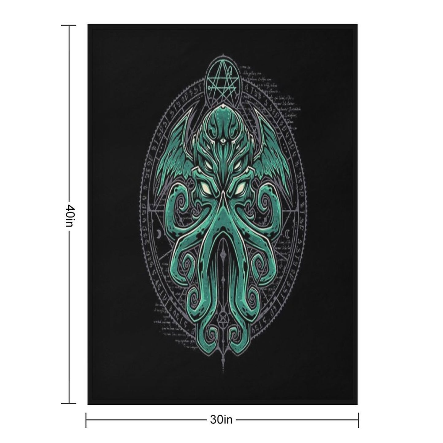 Great Cthulhu Throw Blanket