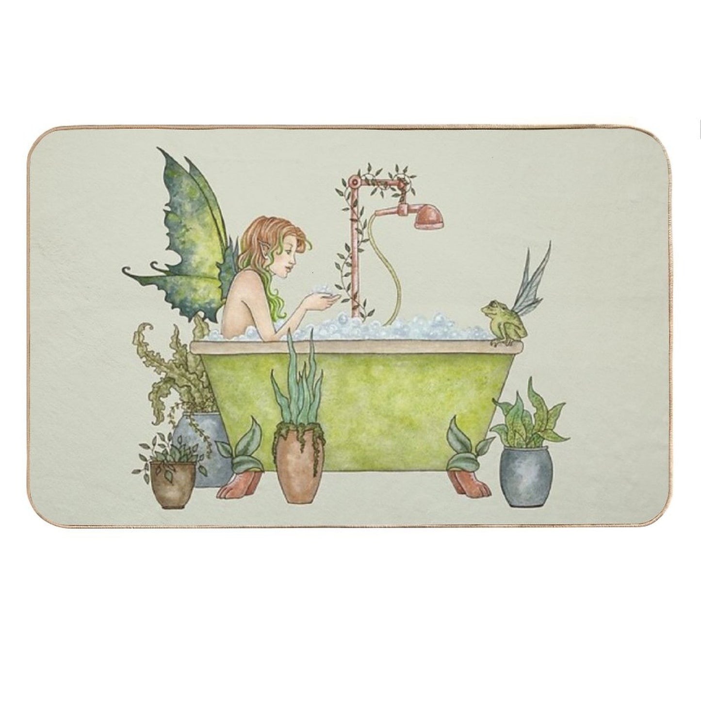 Fairies Love Bubble Baths Bath Mat