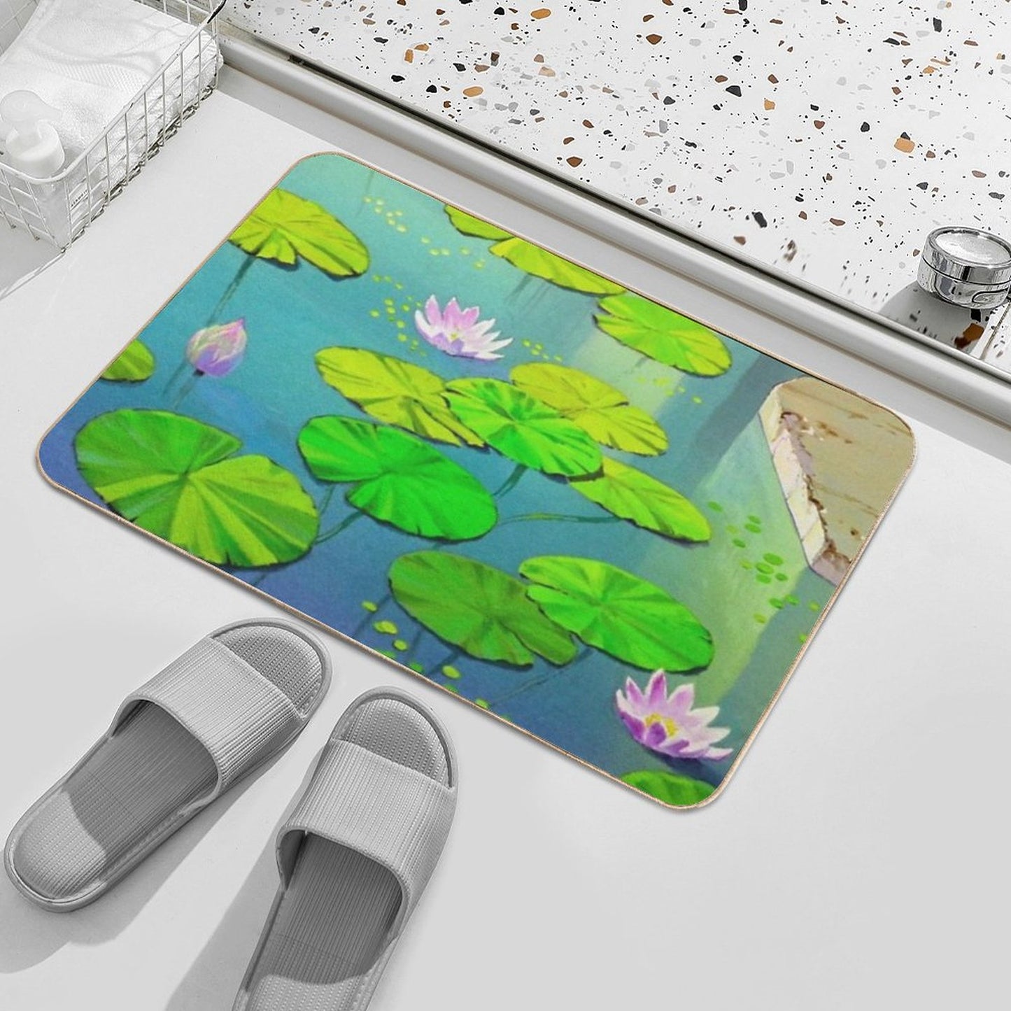 Anime Movie Scenery Bath Mat
