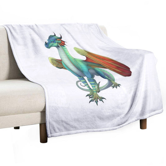 Glory The RainWing Throw Blanket