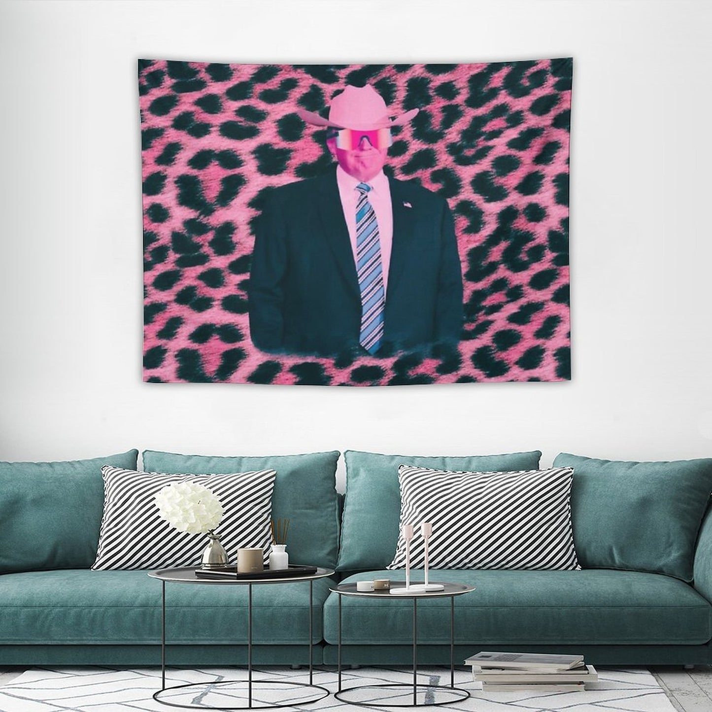 Retro Trump Tapestry