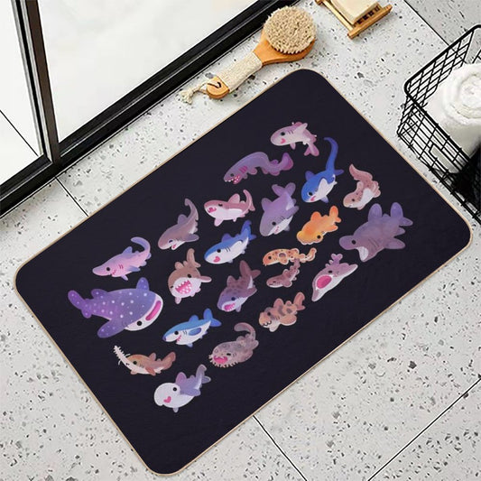 Shark Day Bath Mat