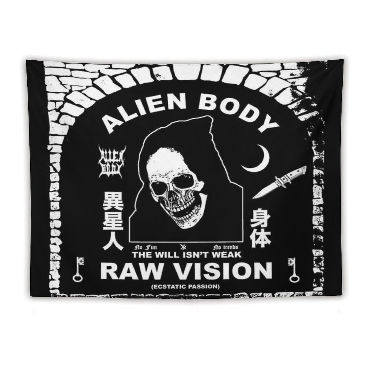 Raw Vision Tapestry